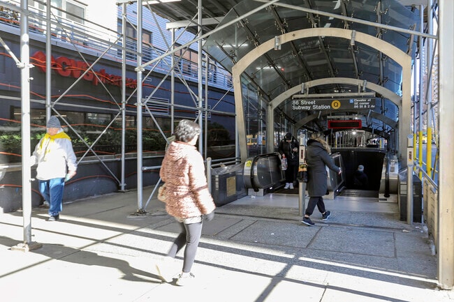 The second avenue subway added a lot of value to the Yorkville community.