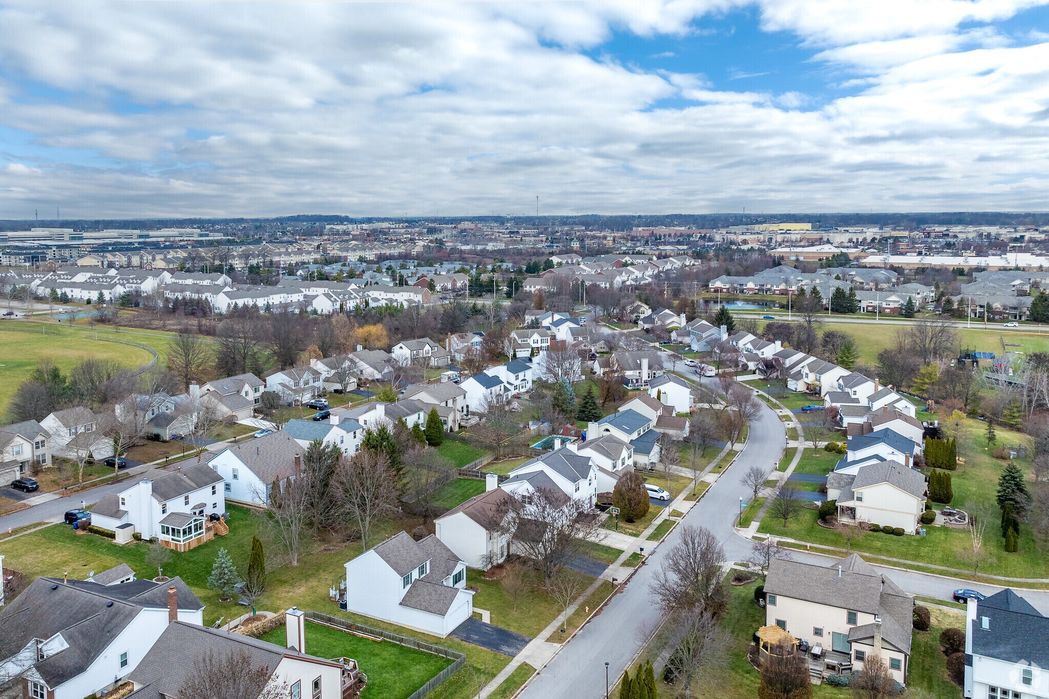 Worthington Crossing is located north of downtown of Columbus.