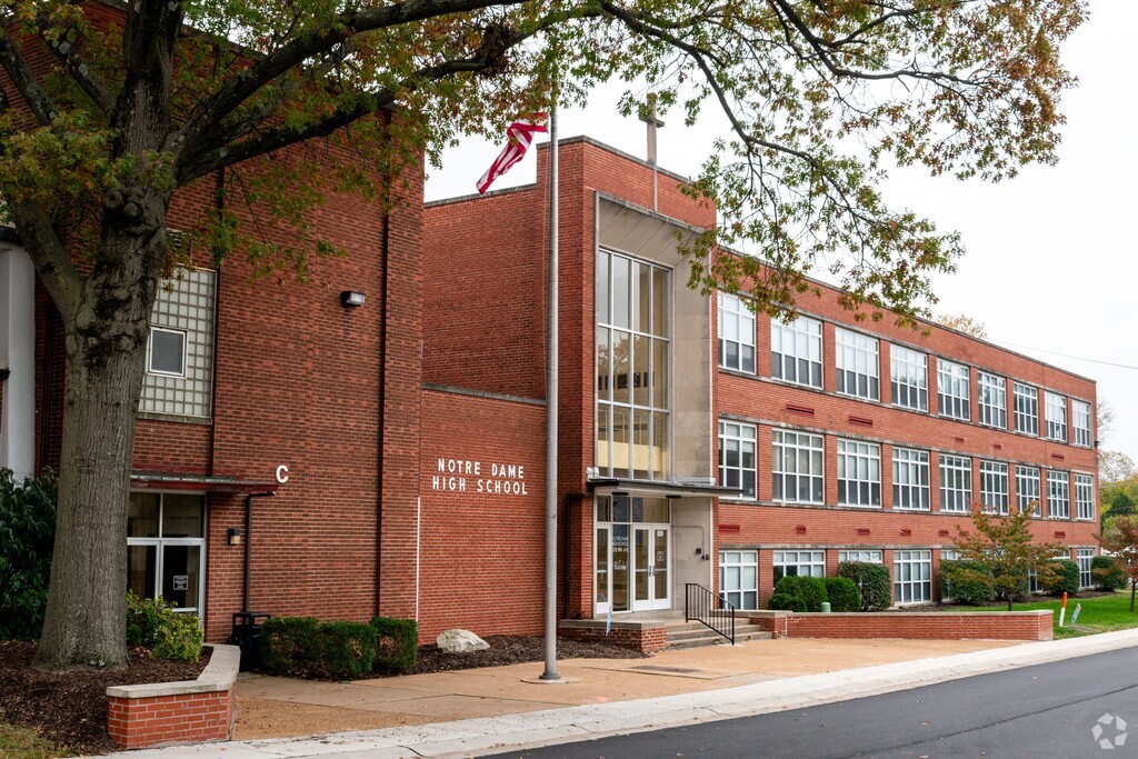 Notre Dame High School serves students in the Lemay community.