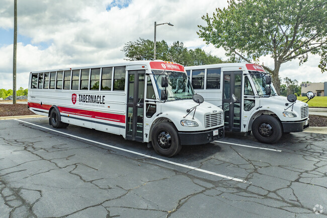 Tabernacle Christian School helps families with buses to ensure students always have travel.