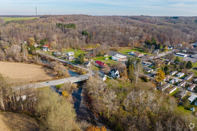 Rural Wales offers parks and preserves with quick access to the Aurora Expressway.