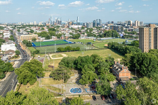 Lee Cultural Center Park is set next to Drexel's athletic fields close to Center City Philly.
