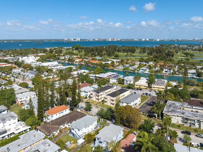 Normandy Isle has a mix of primarily Art Deco, Mediterranean, and midcentury properties.