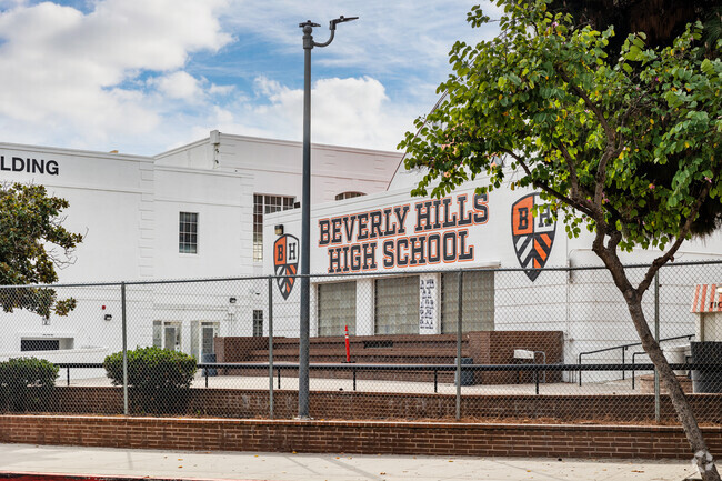 Beverly Hills High School is the only main public high school in Beverly Hills.
