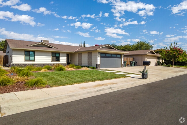 Ranch-style homes grace the serene streets of Oakdale, offering a perfect blend of comfort and tranquility for those seeking an ideal living environment.