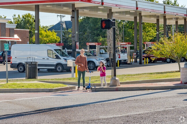Wellston families can safely commute to and from Trojan Park.