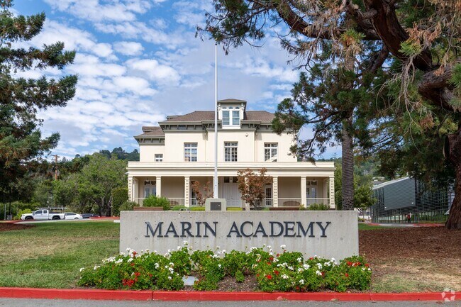 Marin Academy is a private college preparatory high school.