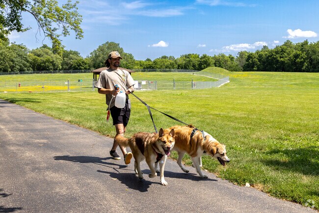 American Legion Memorial Park offers a dedicated dog park for Union Grove residents.