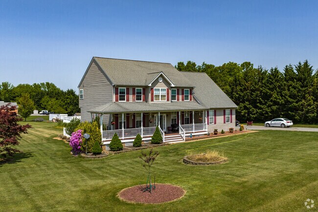 Beautiful traditional home with creative landscaping on Nevets Place.