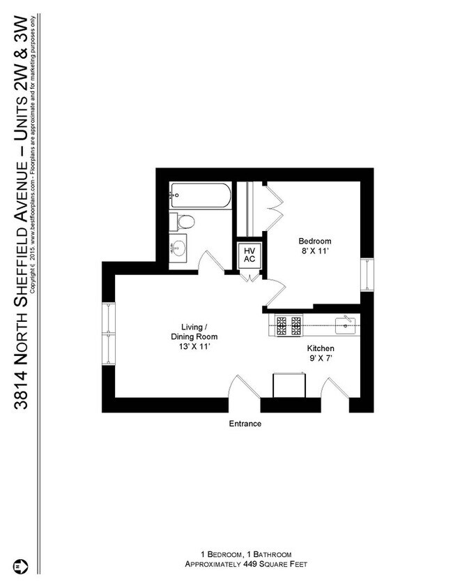 3824 N Sheffield Ave unit 3, Chicago, IL 60613 - photo 5