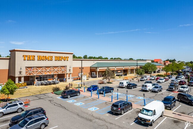 The Home Depot provides household necessities for homeowners in Broomfield Country Club.