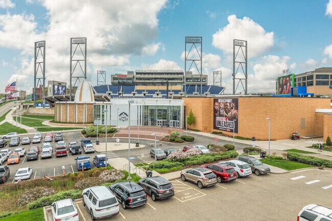 People come from all over to visit the Pro Football Hall of Fame, not far from West Park.