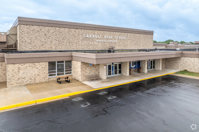 Carroll Junior/Senior High School serves over 350 students in the Monroe township area.
