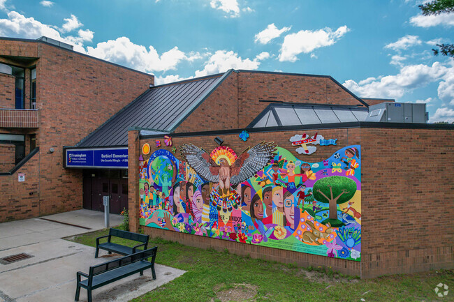 Barbieri Elementary School mural in Framingham.