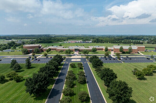 Byron Middle School has 365 students.