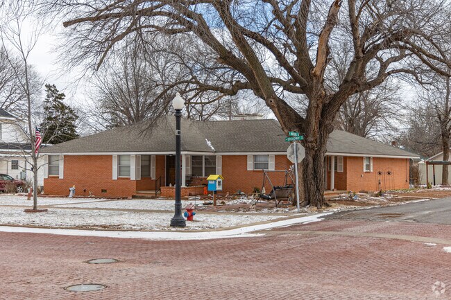 Homes in Elk City vary in size and style, like this ranch style home.