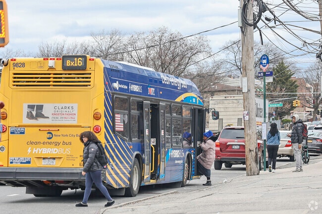 Edenwald residents have access to many different forms of public transportation.
