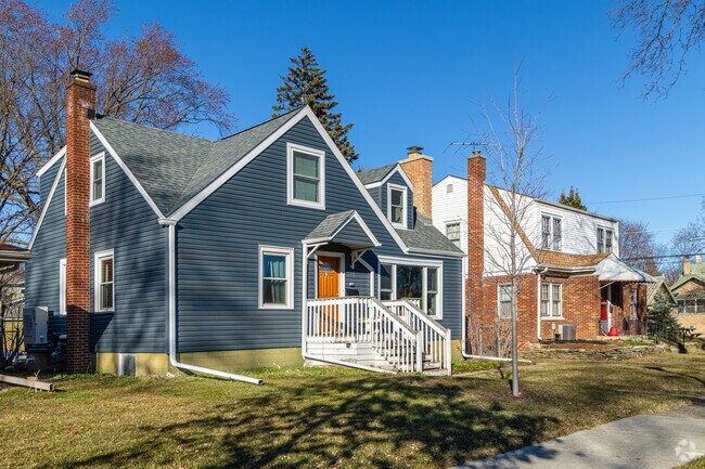 Homes in Bensenville feature a variety of styles with mixed materials.