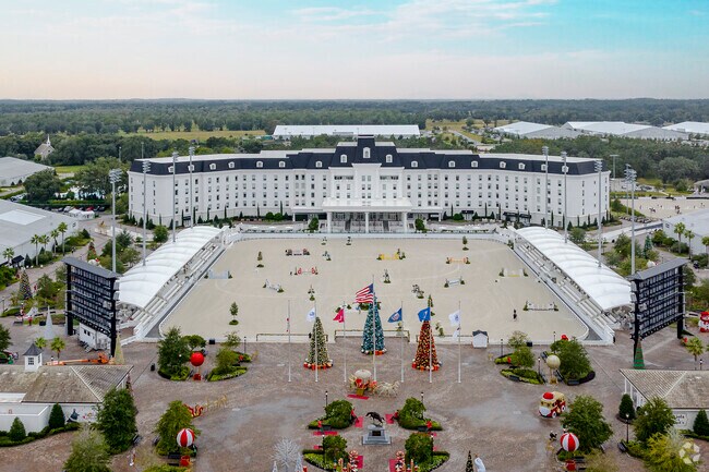 Situated on 378 acres The World Equestrian Center is the largest equestrian complex in the US.