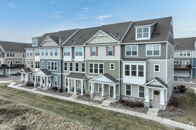 Row style townhomes are popular throughout Apple Valley.
