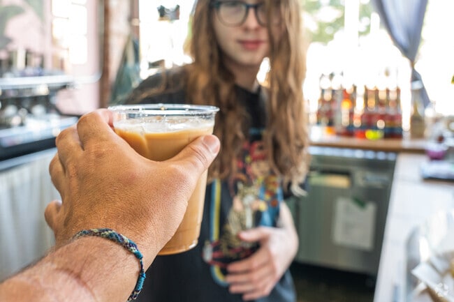 The Magpies' Nest in 12 Points serves coffee and light bites daily.