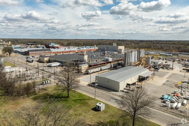 Manufacturing and distribution companies such as Poly One Corporation make up a significant portion of Dyersburg's employment.