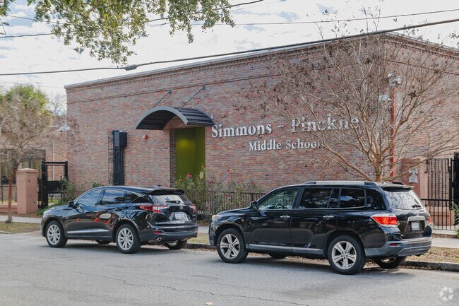 Simmons-Pinckney Middle School is a public school in Charleston serving grades 6-8.