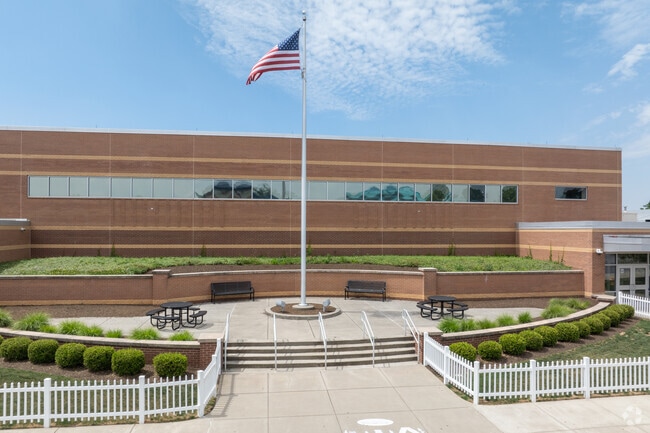 Marsh Creek Sixth Grade Center proudly flies our flag.