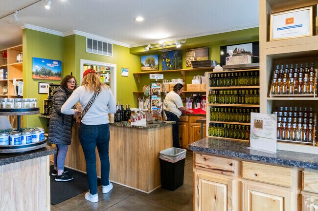 Big Horn Olive Oil Company is a local's favorite for cooking oils and cheese in Mayberry.
