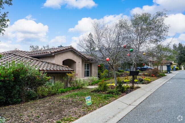 Mediterranean Revival homes offer graceful details and classic designs along Oak Springs.