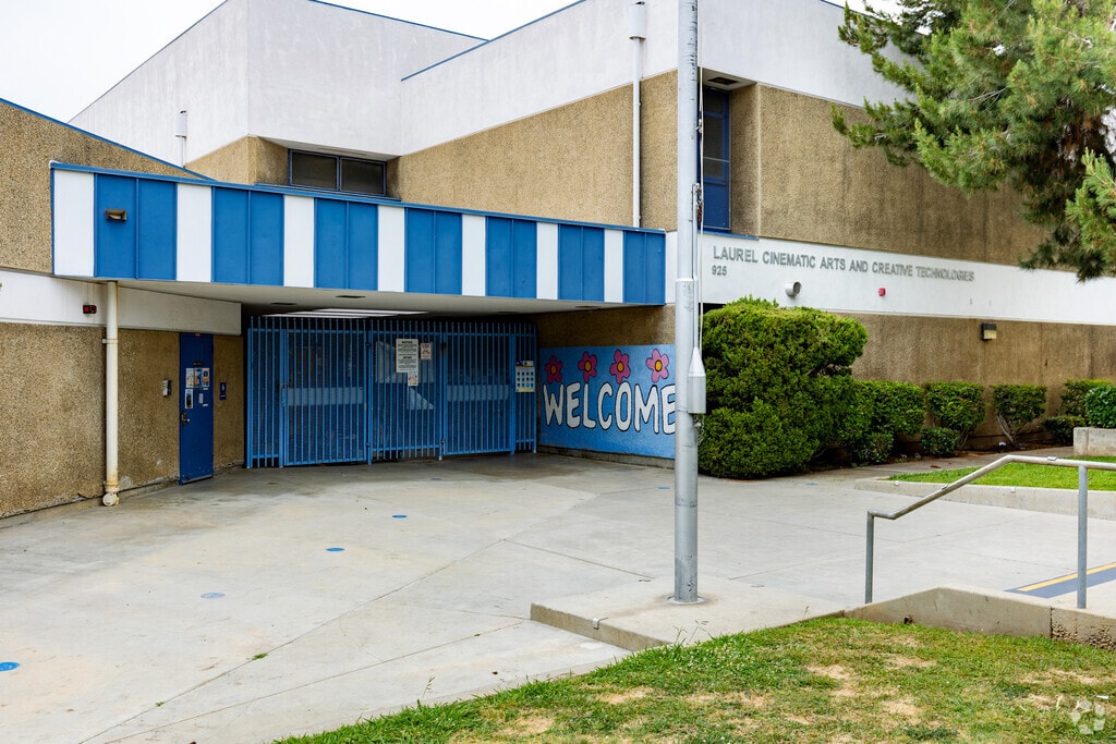Laurel Elementary has a gated entrance to ensure student safety.