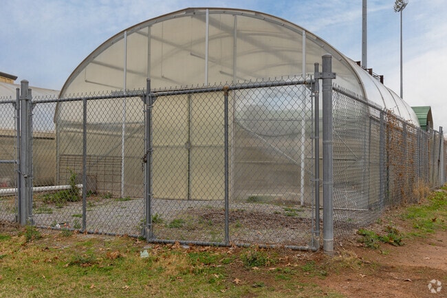 Carl Albert High School has a green house for students to learn more about agriculture.