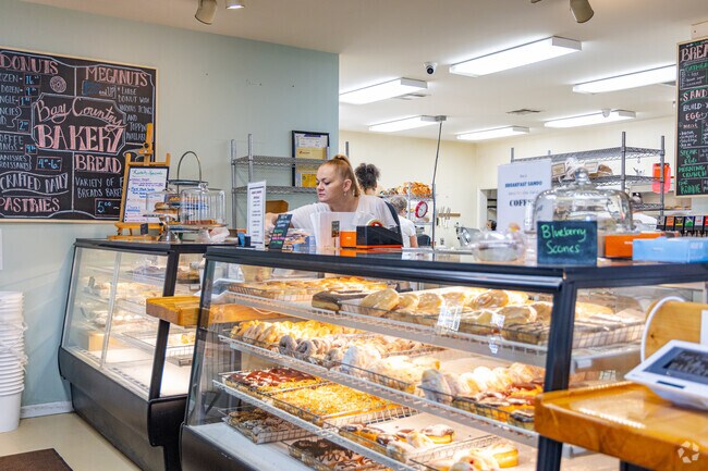 Stop by for a quick meal at the Bay Country Bakery & Cafe in Cambridge, MD.