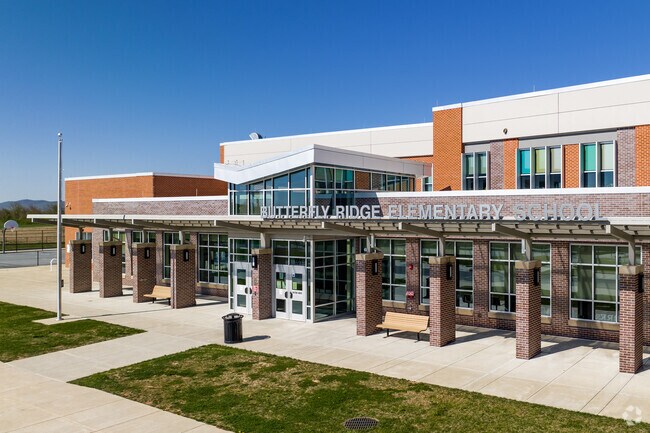 Butterfly Ridge Elementary School is the newest school in the area, and gets a B rating from Niche.