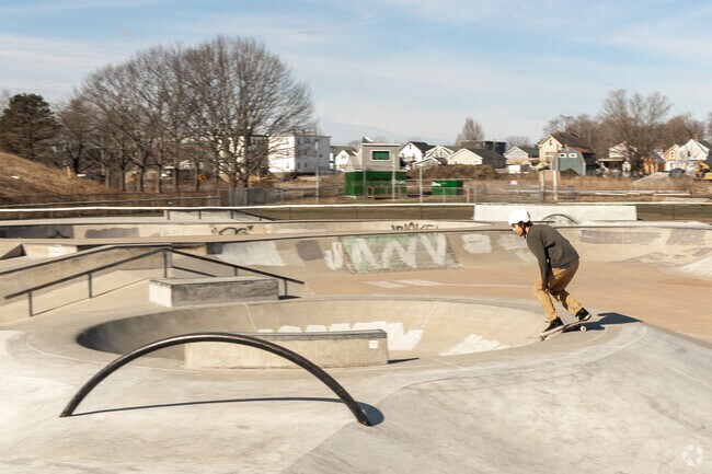 Dougherty Field has an excellent skateboard park.
