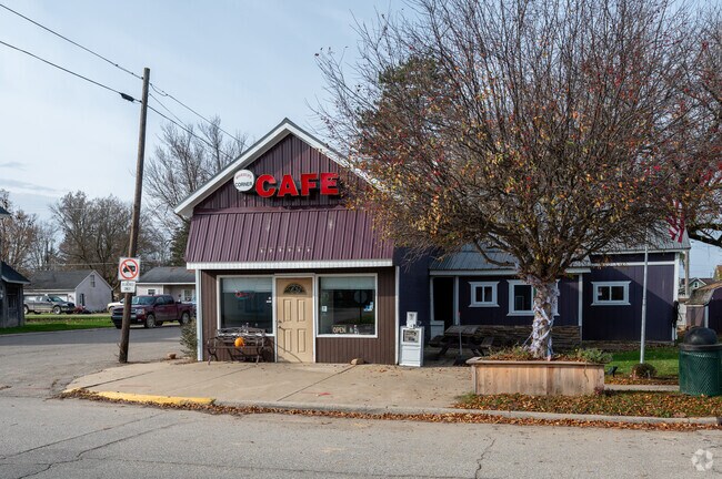Rose Buds is a local meeting place in Clifford, Burlington Township.