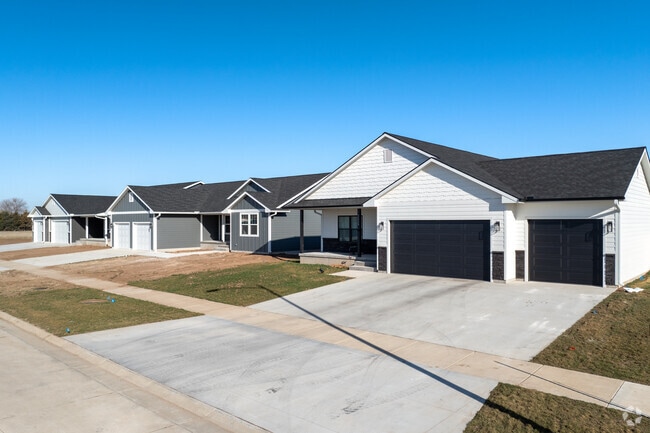 There are a few new home developments throughout McPherson.