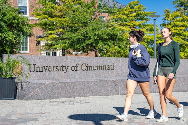 Mount Auburn is within walking distance of the University of Cincinnati.