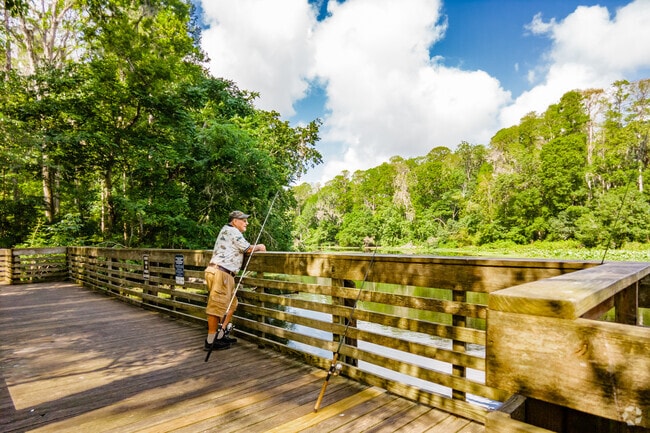 John B Sargent Park is a popular spot to fish in Thononosassa.