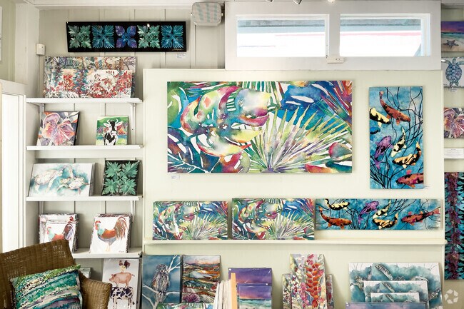 Downtown Makawao hums with creativity and local culture.