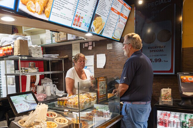 Stop by Southborough Pizza for a delicious slice.