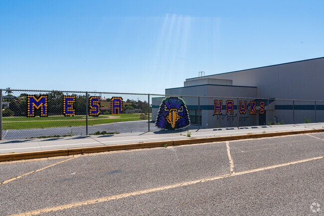 Mesa Middle School is the home of the Hawks.