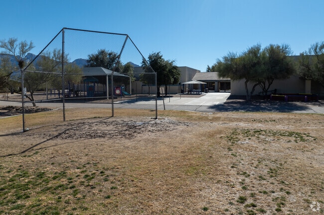 There's plenty of wide open spaces for kids to play at Painted Sky Elementary in Tucson, AZ