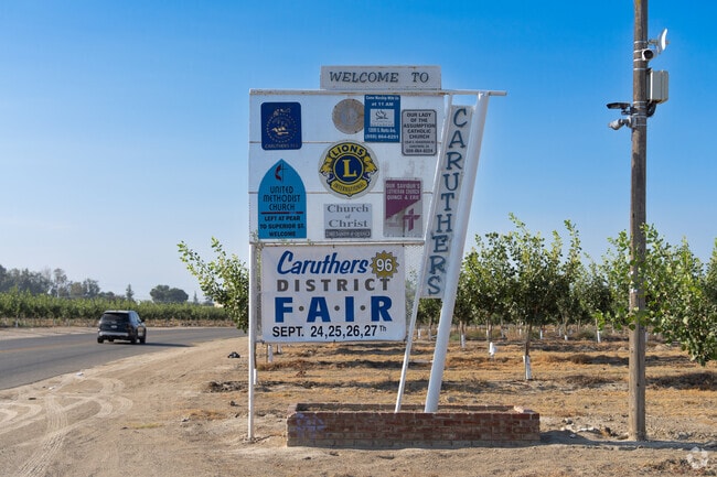 Caruthers is home to around 2,600 residents in a farming region near Fresno.