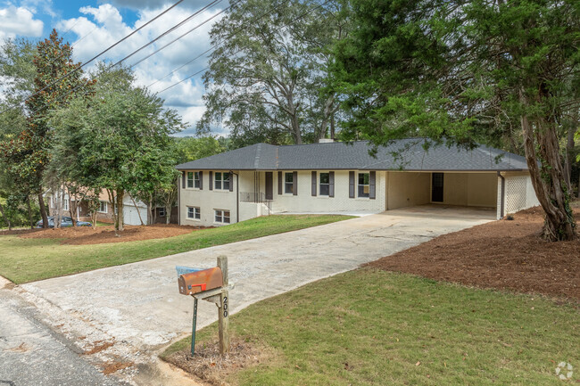 Rows of ranch style homes in well establish neighborhoods are found in Saint George Place.