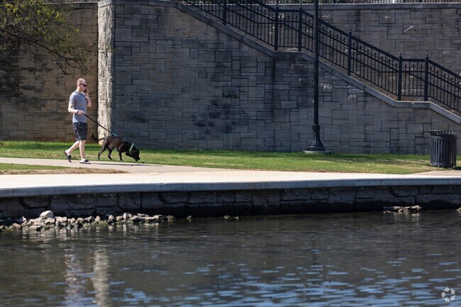 At Big Spring Park near 5 Points in Huntsville you can take a walk and feed the fish and ducks.