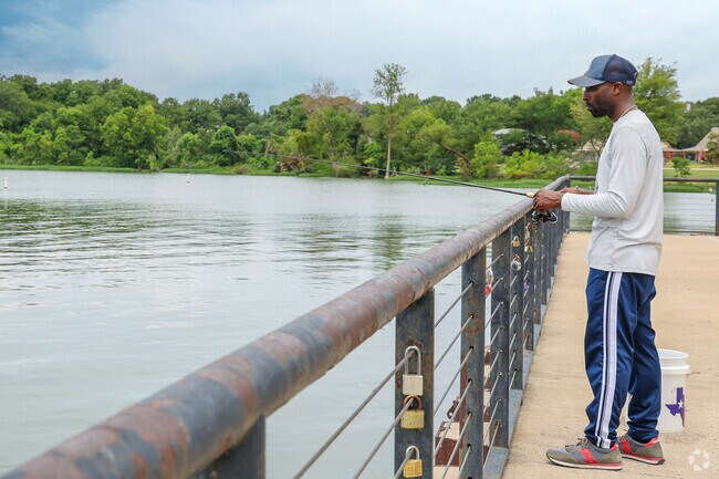 You may get lucky at Lake Ray Hubbard after dropping your fishing line into the water.