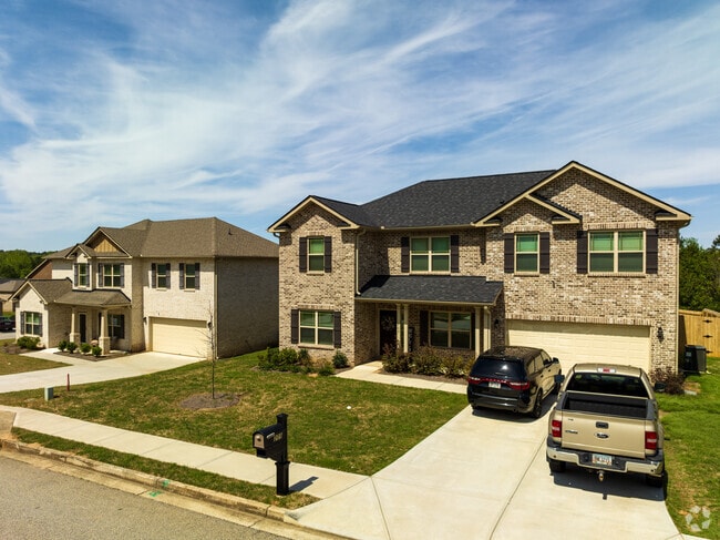 Newly constructed Craftsman Style homes can be found in the Lovejoy community.