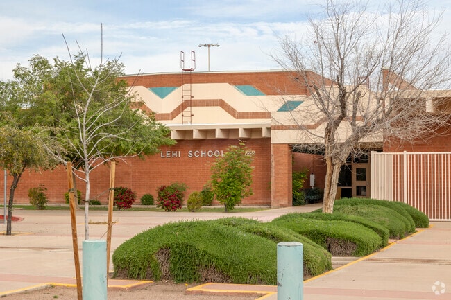 Many local school children walk to Lehi Elementary School in Mesa.
