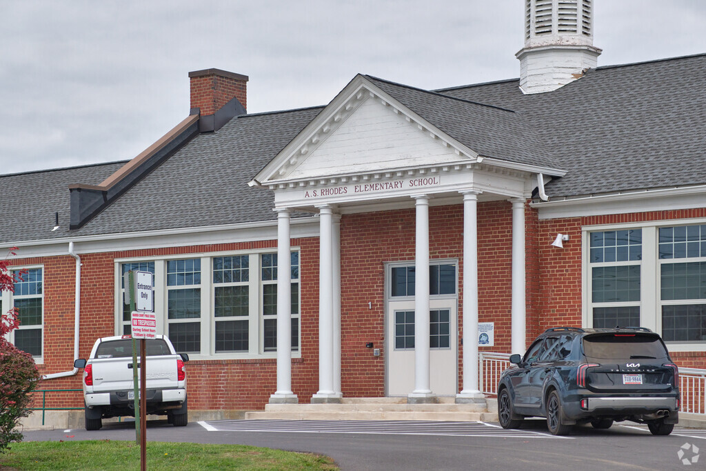 A.S. Rhodes Elementary School in Front Royal Virginia.